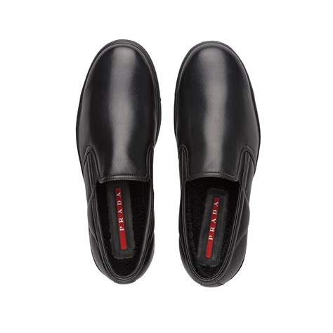 mens prada trainer shoes|Prada men's slip on sneakers.